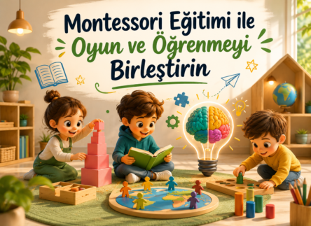 Montessori Eğitimi ile Oyun ve Öğrenmeyi Birleştirin