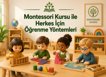 Montessori Derneği Montessori Kursu ile Herkes İçin Öğrenme Yöntemleri Montessori Kursu ile Herkes İçin Öğrenme Yöntemleri