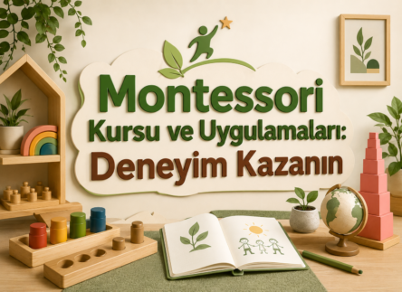 Montessori Derneği Montessori Kursu ve Uygulamaları: Deneyim Kazanın Montessori Kursu ve Uygulamaları Deneyim Kazanın