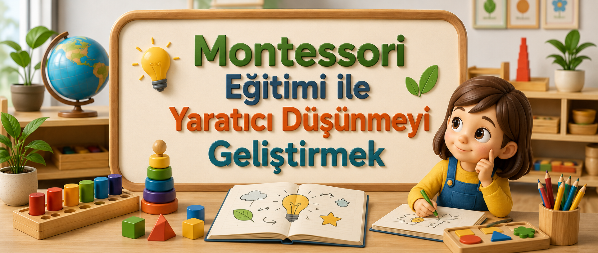 Montessori Eğitimi ile Yaratıcı Düşünmeyi Geliştirmek